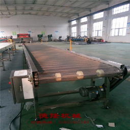德隆工廠直銷 不銹鋼網帶傳送帶自動化輸送設備，食品專用解決方案